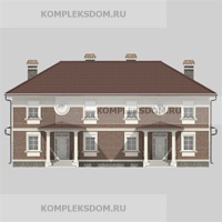 проект дома KDM-2239 общ. площадь 288.40 м2