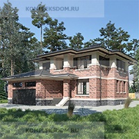 проект дома KDM-300199 общ. площадь 208.65 м2