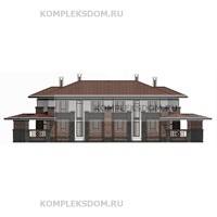 проект дома KDM-2428 общ. площадь 413.90 м2