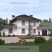 проект дома KDM-13801 общ. площадь 428.40 м2