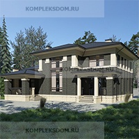проект дома KDM-297709 общ. площадь 346.95 м2