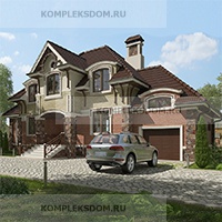 проект дома KDM-11784 общ. площадь 381.45 м2