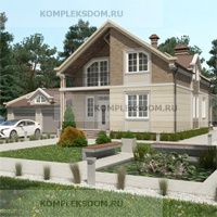 проект дома KDM-1690 общ. площадь 242.95 м2