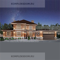 проект дома KDM-13787 общ. площадь 320.20 м2